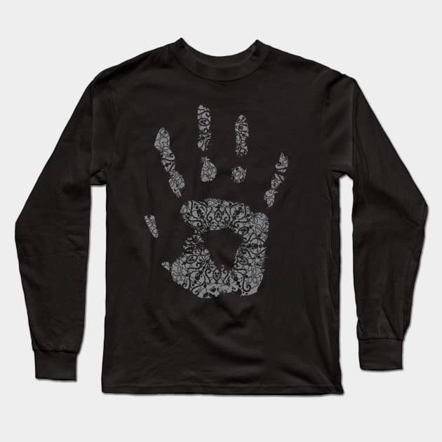 Hennapalm Long Sleeve T-Shirt by Sitchko